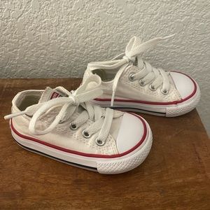 Converse All Star White Size 4C Gently Used Condition